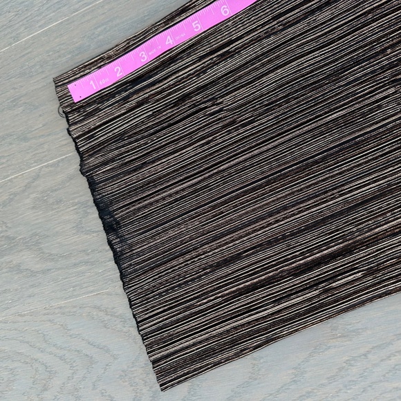 Sabina Musayev Jones Disco Pleated Jumpsuit Gold Black Metallic Lame - SMALL - Picture 10 of 10